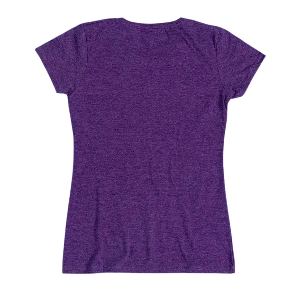 Heather Purple - Back - Star Wars Womens-Ladies Space Scene Retro T-Shirt