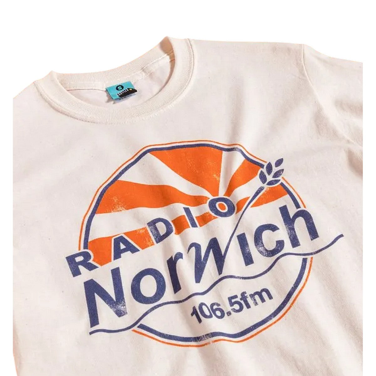 Ecru - Back - Alan Partridge Unisex Adult Inspired Radio Norwich T-Shirt