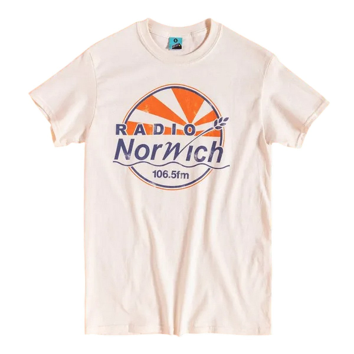 Ecru - Front - Alan Partridge Unisex Adult Inspired Radio Norwich T-Shirt