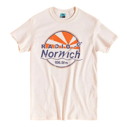 Ecru - Front - Alan Partridge Unisex Adult Inspired Radio Norwich T-Shirt