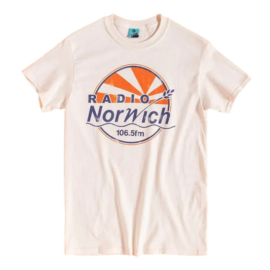 Ecru - Front - Alan Partridge Unisex Adult Inspired Radio Norwich T-Shirt