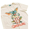 Natural - Side - Gremlins Unisex Adult Popcorn T-Shirt