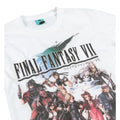 White - Back - Final Fantasy VII Unisex Adult Group T-Shirt