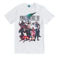 White - Front - Final Fantasy VII Unisex Adult Group T-Shirt