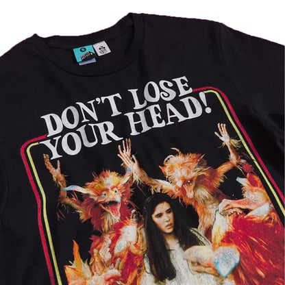 Black - Side - Labyrinth Unisex Adult Chilly Down With The Fire Gang T-Shirt