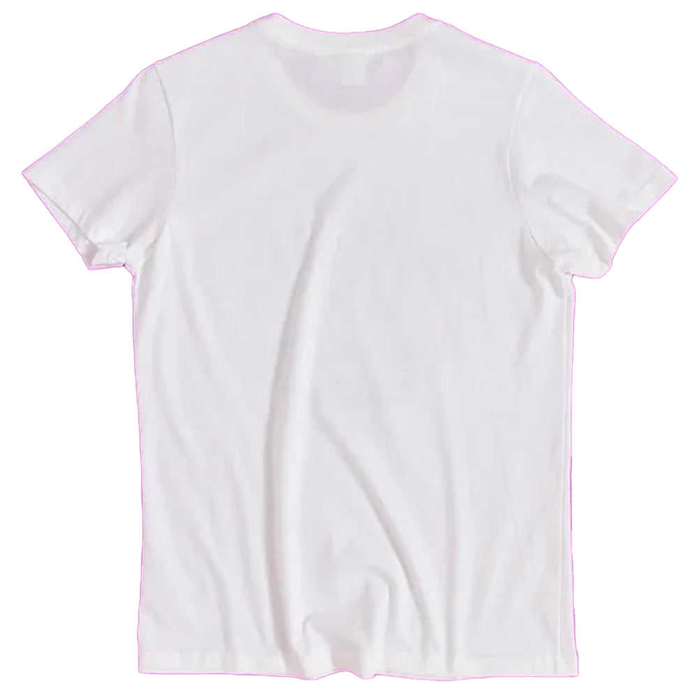 White-Off White - Back - Labyrinth Womens-Ladies Friend Sarah & Ludo Fitted T-Shirt