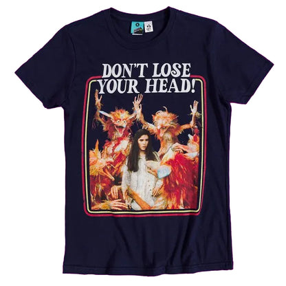 Blue - Front - Labyrinth Unisex Adult Chilly Down With The Fire Gang Fitted T-Shirt