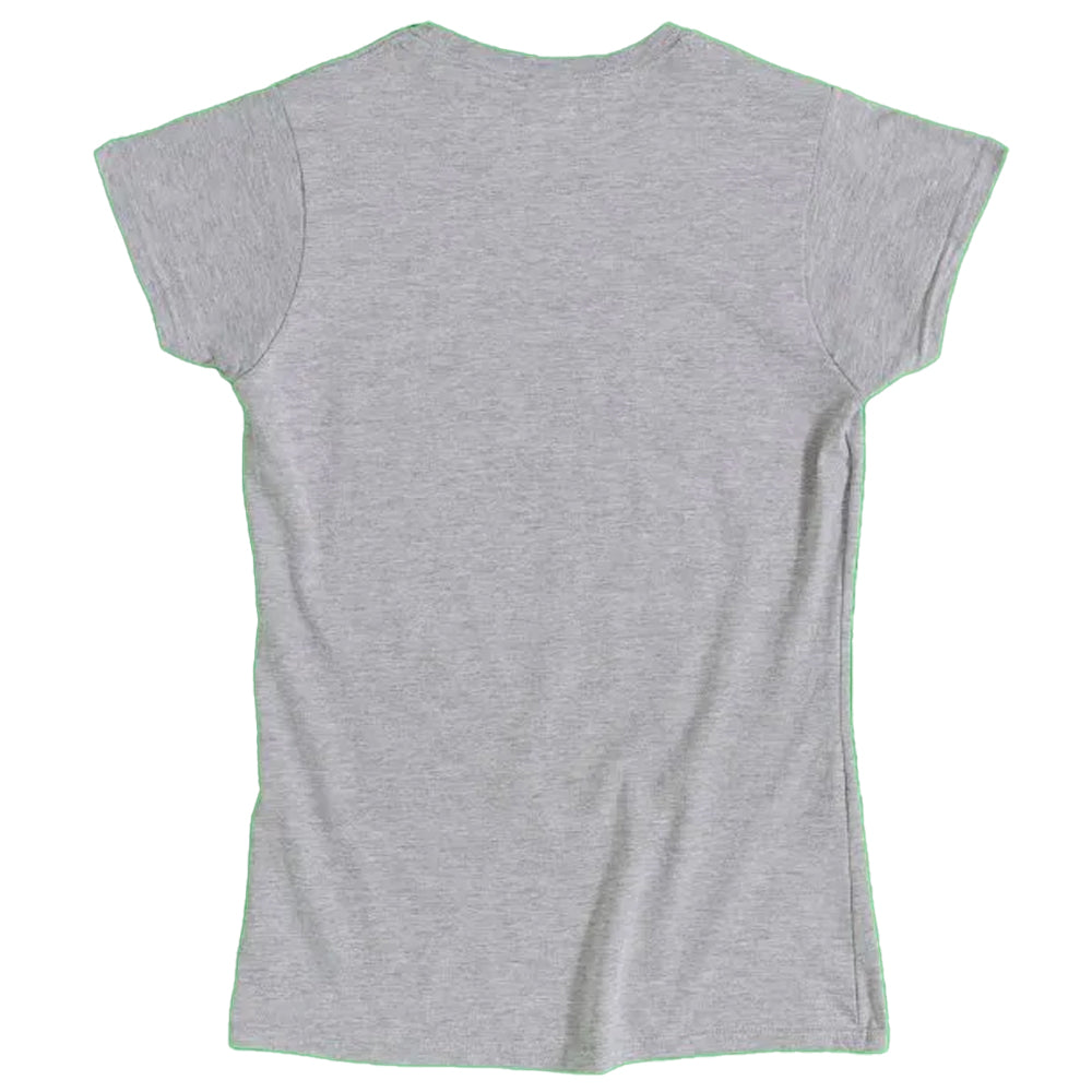 Grey - Back - Gremlins Womens-Ladies After Midnight Snack Bar Fitted T-Shirt