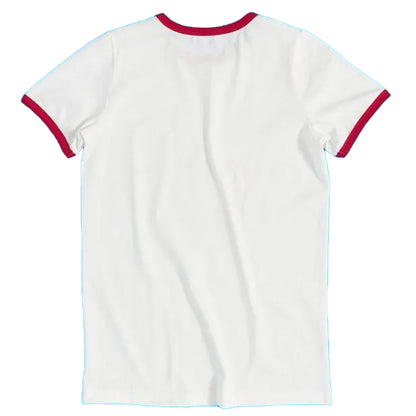 White - Back - Cars Unisex Adult Towing And Salvage Tow Mater Ringer T-Shirt