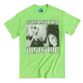 Green - Front - Beetlejuice Unisex Adult Strange And Unusual Lydia Deetz T-Shirt