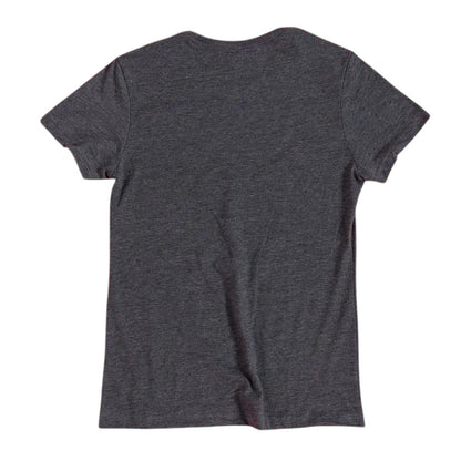 Charcoal Marl - Back - Dungeons & Dragons Womens-Ladies Player Manual Fitted T-Shirt