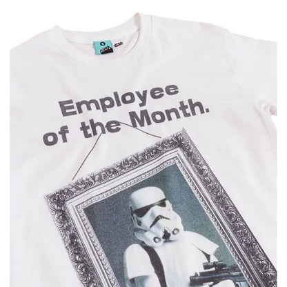 White - Side - Star Wars Unisex Adult Employee Of The Month Stormtrooper T-Shirt