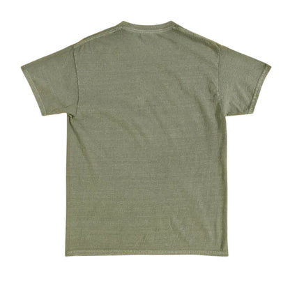Green - Back - Teenage Mutant Ninja Turtles Unisex Adult Split Vintage Wash T-Shirt