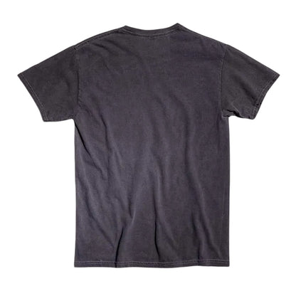 Black-Charcoal - Back - Halloween Unisex Adult Movie Poster Vintage Wash T-Shirt