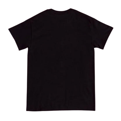 Charcoal - Back - Kuromi Unisex Adult Flames T-Shirt