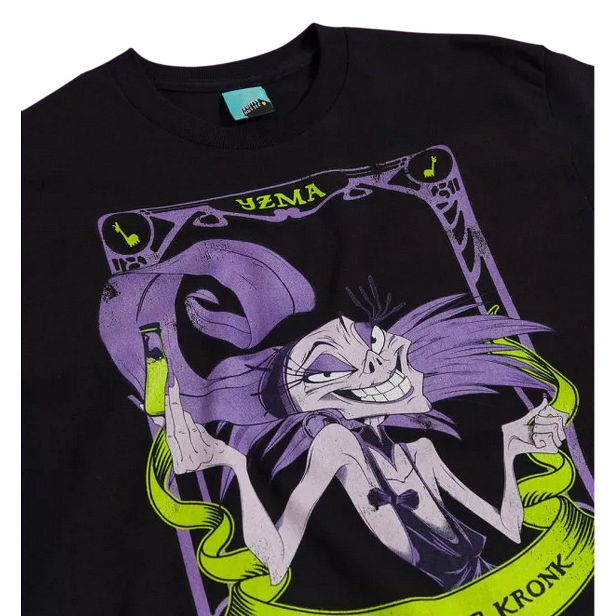 Black - Side - The Emperor´s New Groove Unisex Adult Yzma Tarot T-Shirt