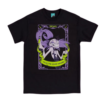 Black - Front - The Emperor´s New Groove Unisex Adult Yzma Tarot T-Shirt