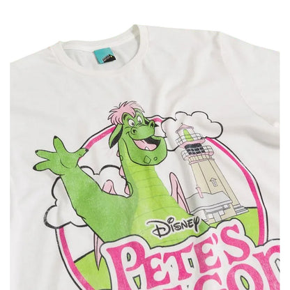 White - Side - Pete´s Dragon Unisex Adult Elliot T-Shirt