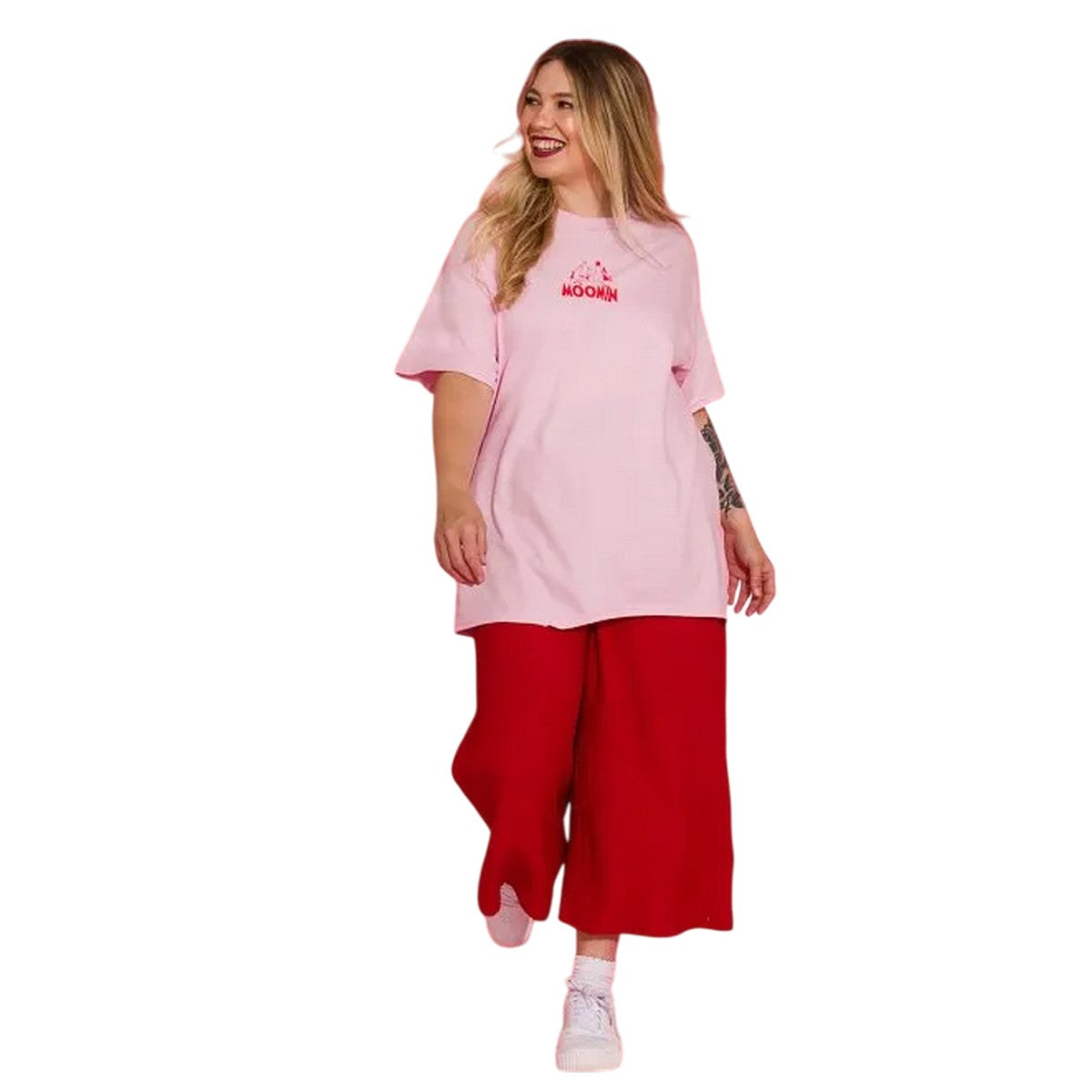Pink - Lifestyle - Moomin Unisex Adult Adventure Back Print T-Shirt
