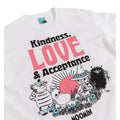 White-Off White - Lifestyle - Moomin Unisex Adult Kindness Love And Acceptance T-Shirt