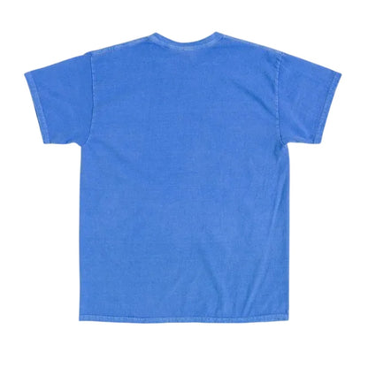 Blue - Back - Oliver & Company Unisex Adult Vintage Wash T-Shirt