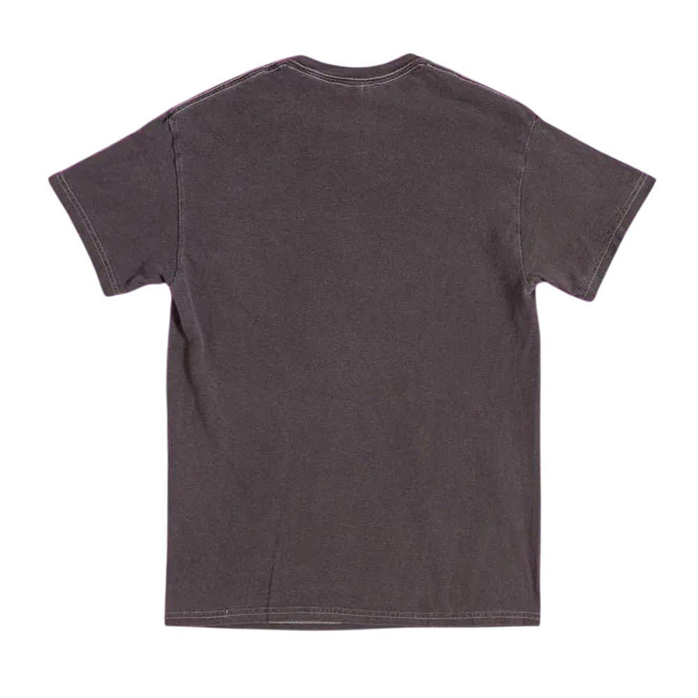 Black-Charcoal - Back - Garfield Unisex Adult Scaredy Cat T-Shirt