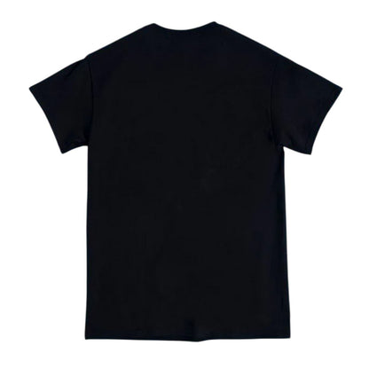 Black-Charcoal - Back - The Office Unisex Adult Dwight Schrute Mask T-Shirt