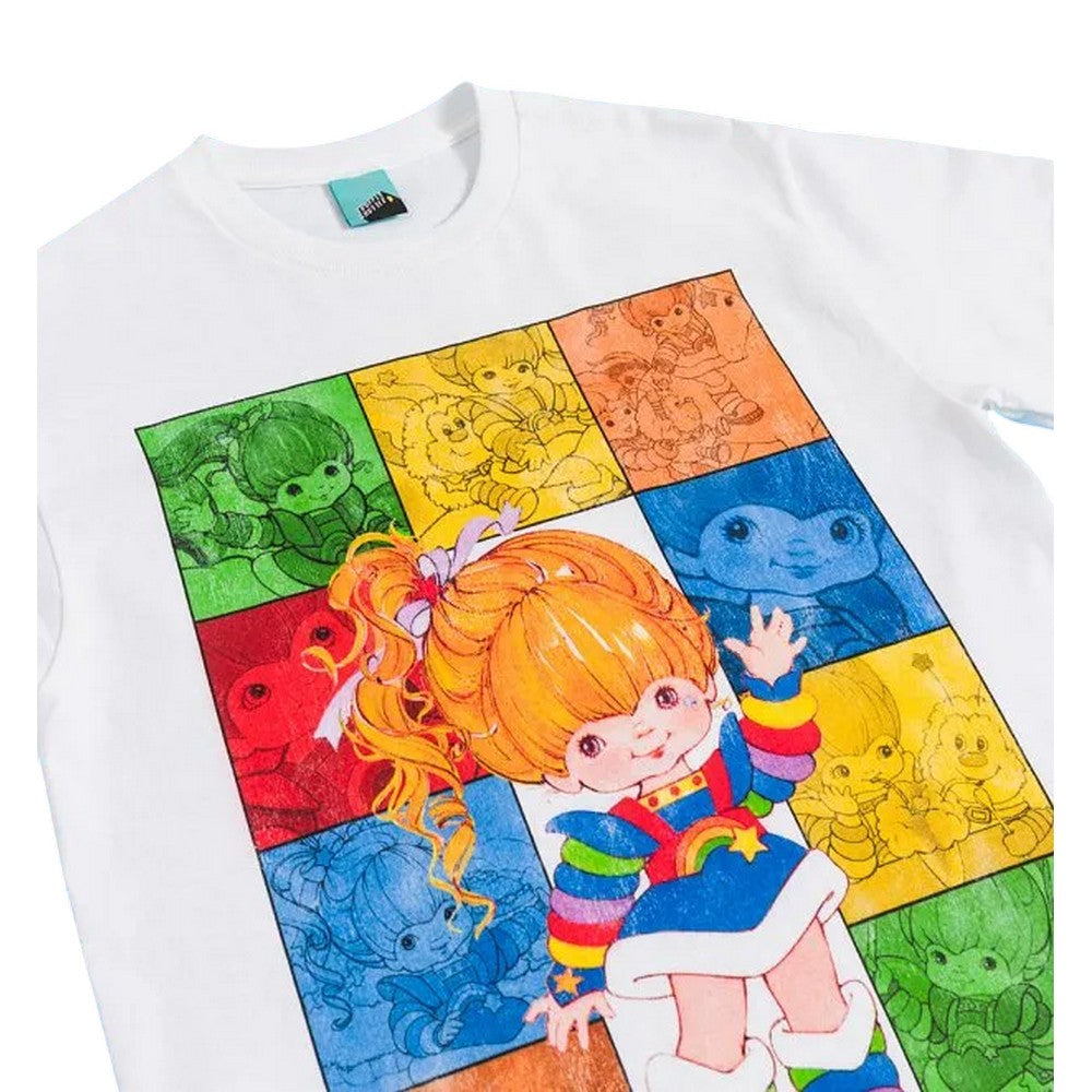 White-Off White - Side - Rainbow Brite Unisex Adult The Rainbow Land Tour T-Shirt