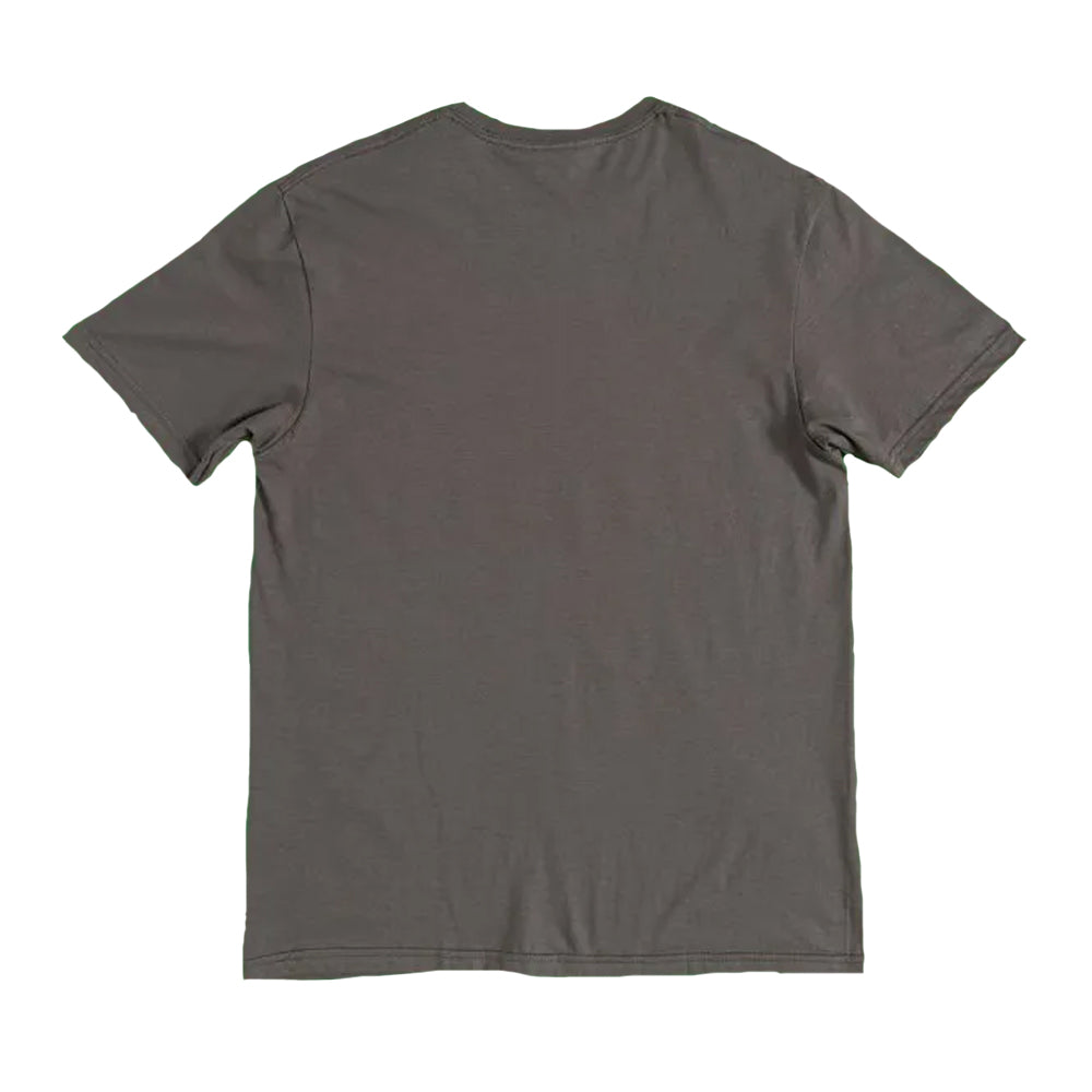 Charcoal - Back - Jurassic Park Unisex Adult Classic Logo T-Shirt