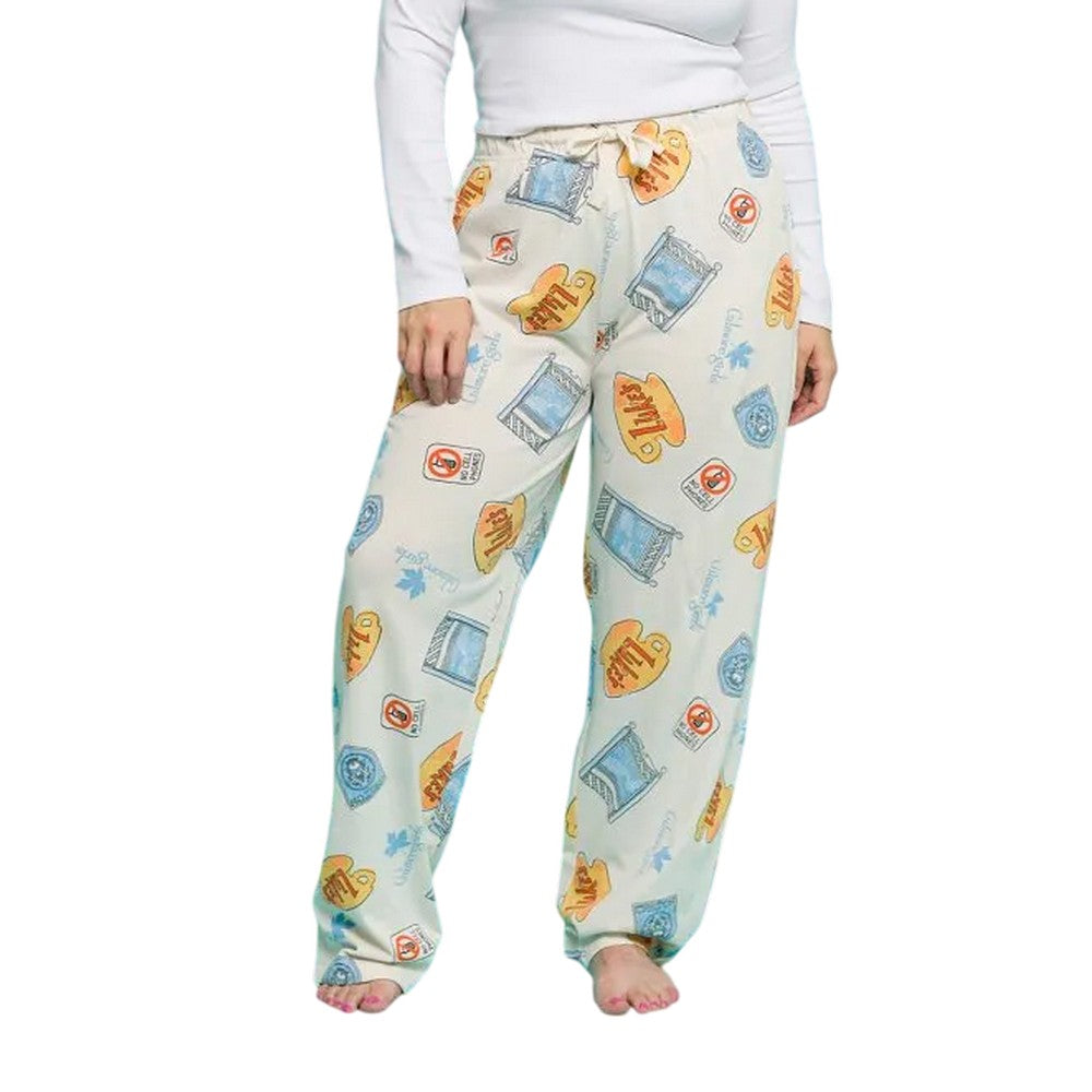 Beige - Pack Shot - Gilmore Girls Womens-Ladies Lounge Pants
