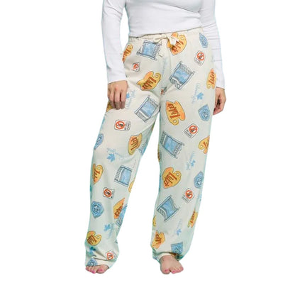 Beige - Pack Shot - Gilmore Girls Womens-Ladies Lounge Pants