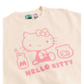 Beige - Side - Hello Kitty Unisex Adult Outline Sweatshirt