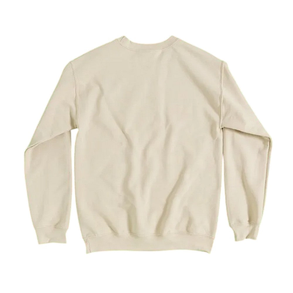 Beige - Back - Wallace and Gromit Unisex Adult Evil Genius Feathers McGraw Sweatshirt
