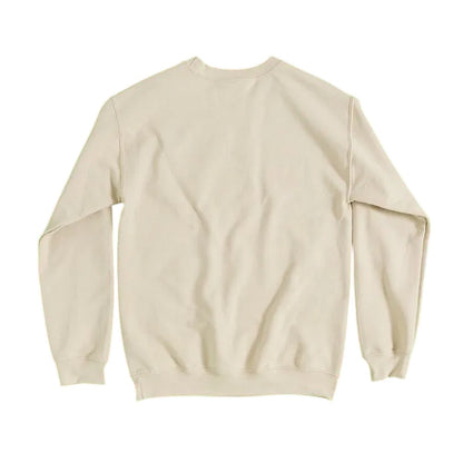 Beige - Back - Wallace and Gromit Unisex Adult Evil Genius Feathers McGraw Sweatshirt