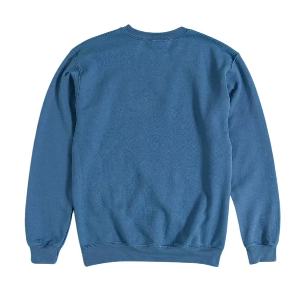 Blue - Back - Wallace and Gromit Unisex Adult Trouble Maker Feathers McGraw Sweatshirt