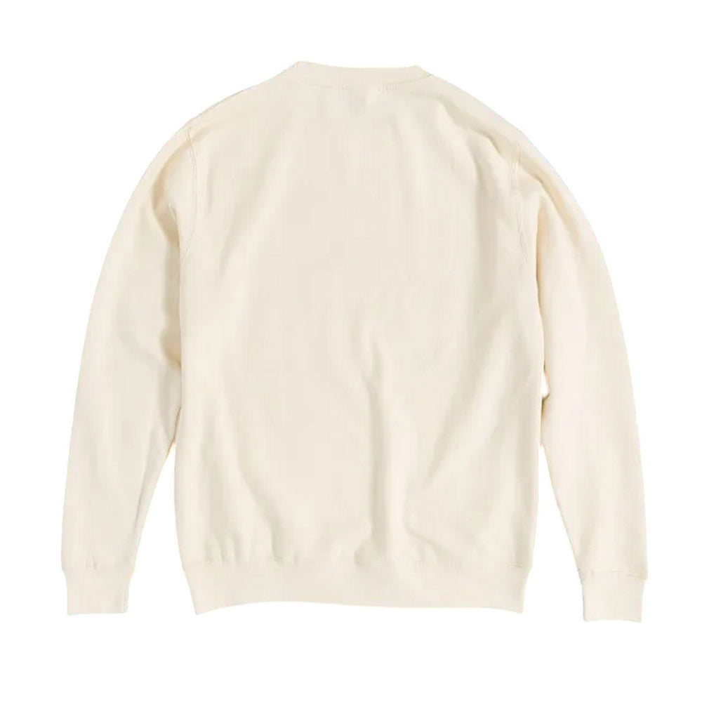 Cream - Back - Disney Pixar Unisex Adult Retro Grid Sweatshirt