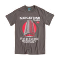 Charcoal - Front - Die Hard Unisex Adult Inspired Nakatomi Plaza T-Shirt