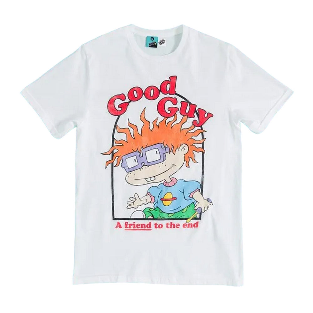 White-Off White - Front - Rugrats Unisex Adult Good Guy Chuckie T-Shirt