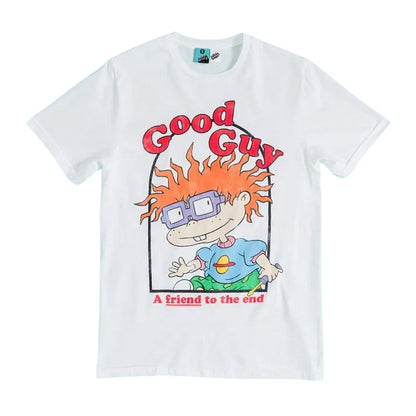 White-Off White - Front - Rugrats Unisex Adult Good Guy Chuckie T-Shirt