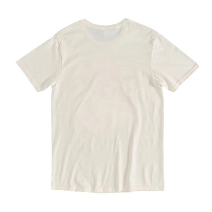 White-Off White - Back - My Neighbour Totoro Unisex Adult Inspired Leafy Scene T-Shirt