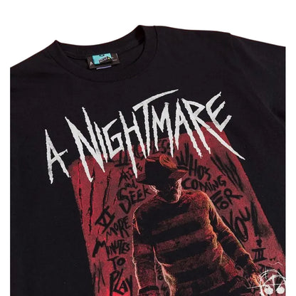 Black-Charcoal - Side - A Nightmare On Elm Street Unisex Adult T-Shirt