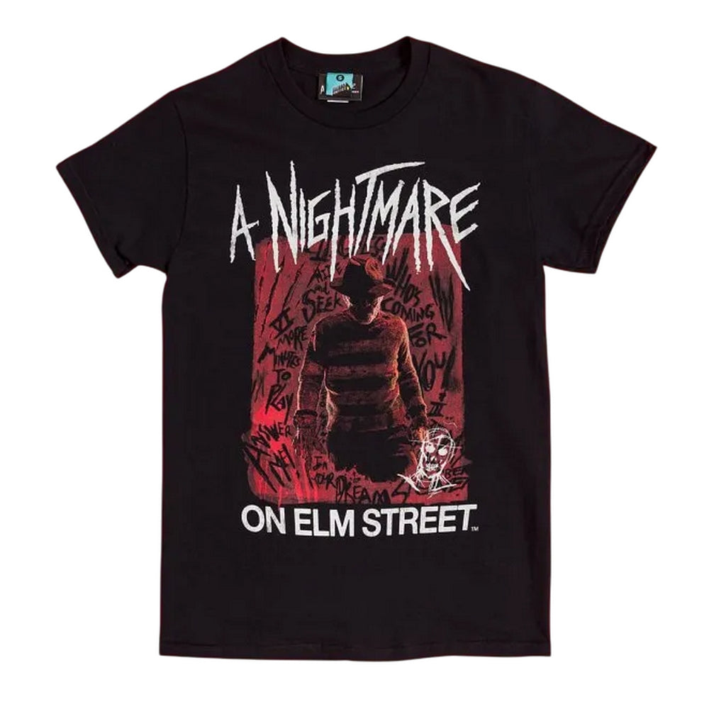 Black-Charcoal - Front - A Nightmare On Elm Street Unisex Adult T-Shirt