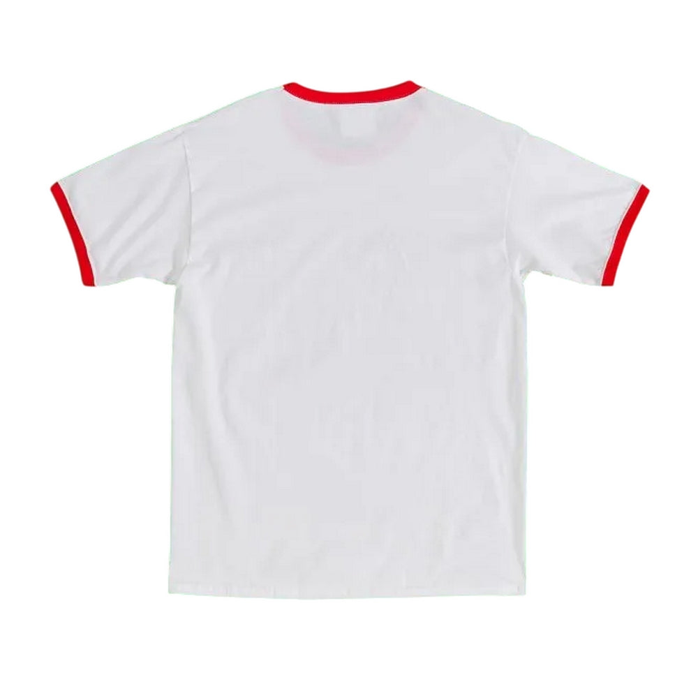 White-Off White - Back - Strawberry Shortcake Unisex Adult Artwork T-Shirt