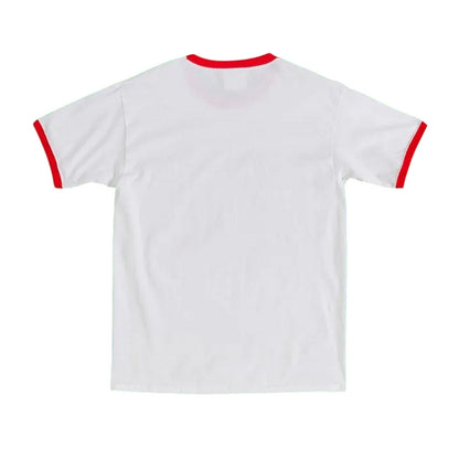 White-Off White - Back - Strawberry Shortcake Unisex Adult Artwork T-Shirt
