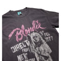 Charcoal - Side - Blondie Unisex Adult New York City Vintage Wash T-Shirt
