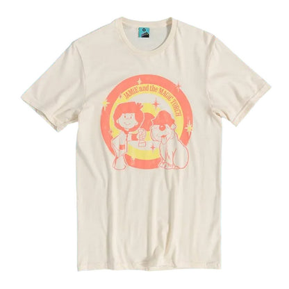 Beige - Front - Jamie and the Magic Torch Unisex Adult Retro Vibes T-Shirt