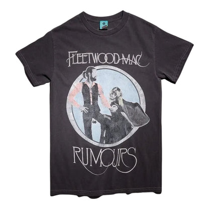 Charcoal - Front - Fleetwood Mac Unisex Adult Rumours Vintage Wash T-Shirt