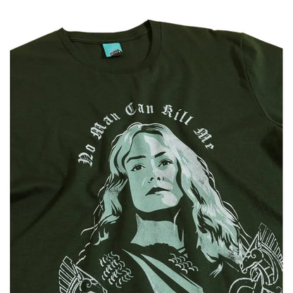 Forest Green - Side - The Lord Of The Rings Unisex Adult I Am No Man T-Shirt