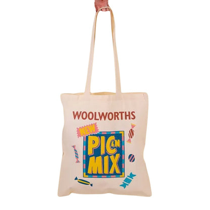 Off White - Back - Woolworths Pic N Mix Tote Bag