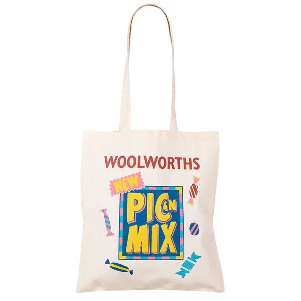 Off White - Front - Woolworths Pic N Mix Tote Bag